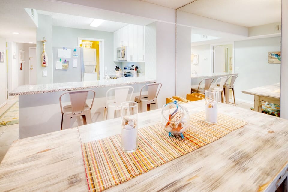 Dining Area - Bring the entire family together to dine for any meal at this inviting dining room table.