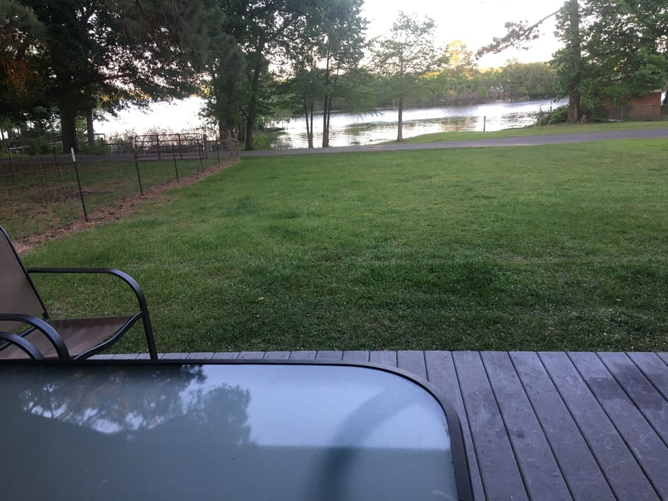 you cant see it but that's me drinking coffee one evening on the porch ;)