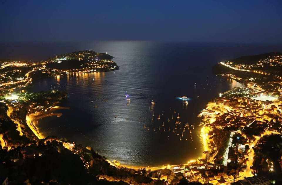 Bon nuit Villefranche and Cap Ferrat....