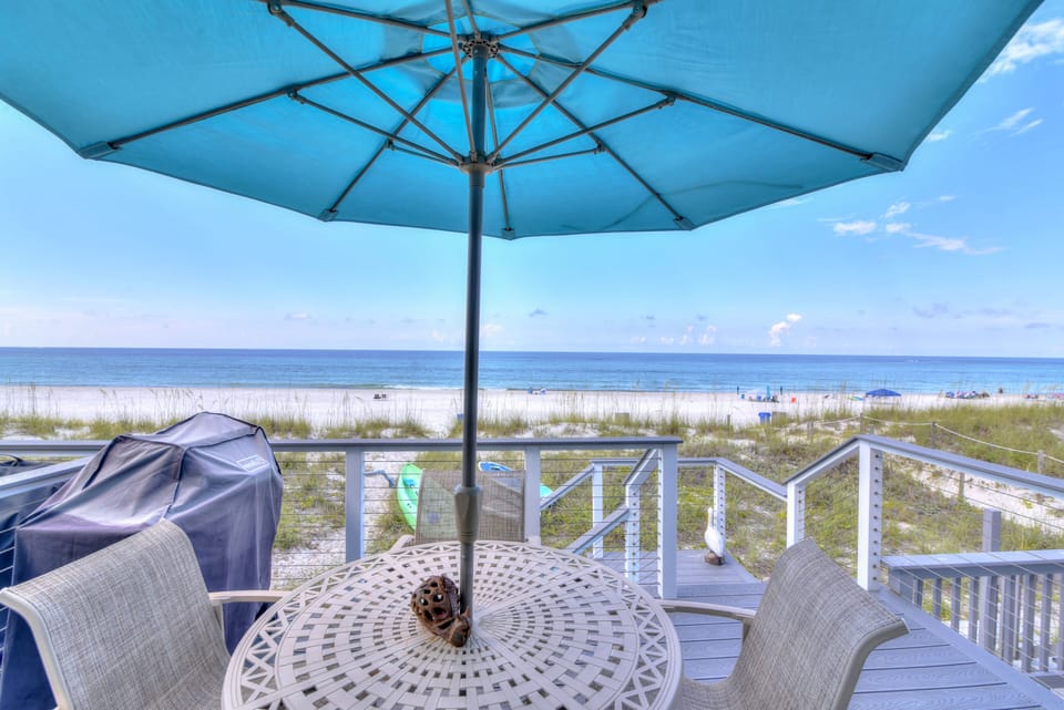 Beach View from the deck