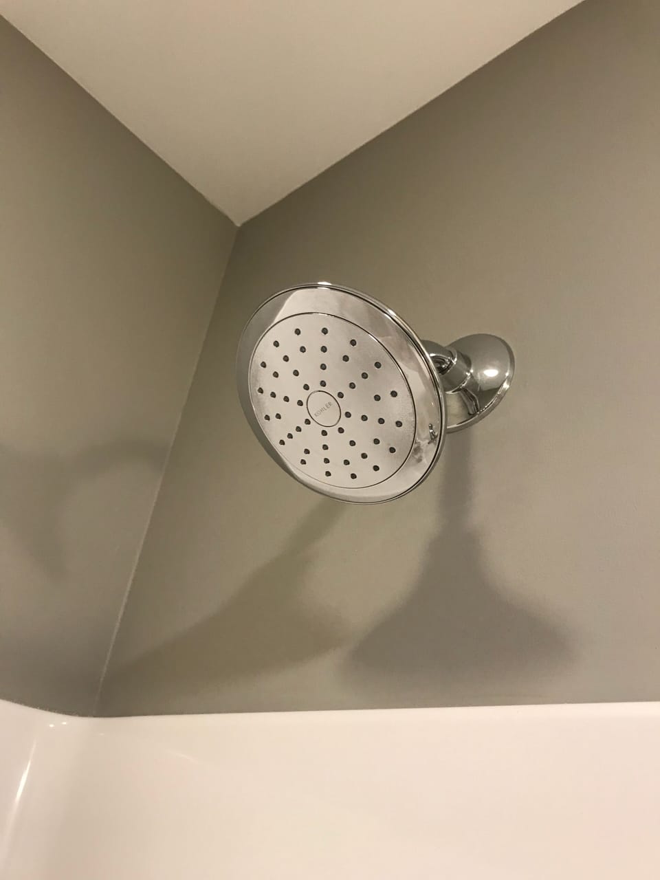 The shower/ bath is a dream 
