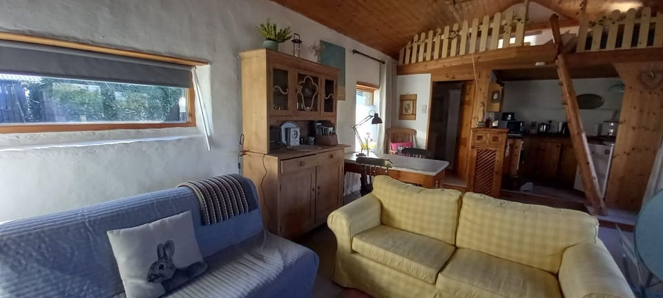 Pull out bed in main room