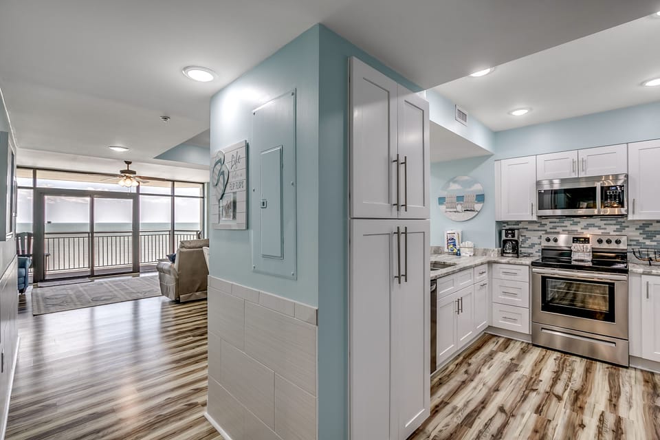 Spacious and open