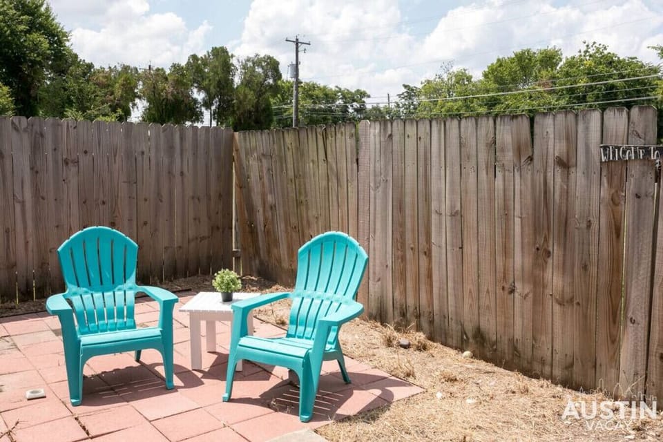 Patio with seating
