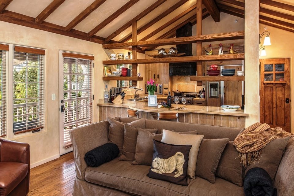 Looking Toward the Kitchen from the Family Room