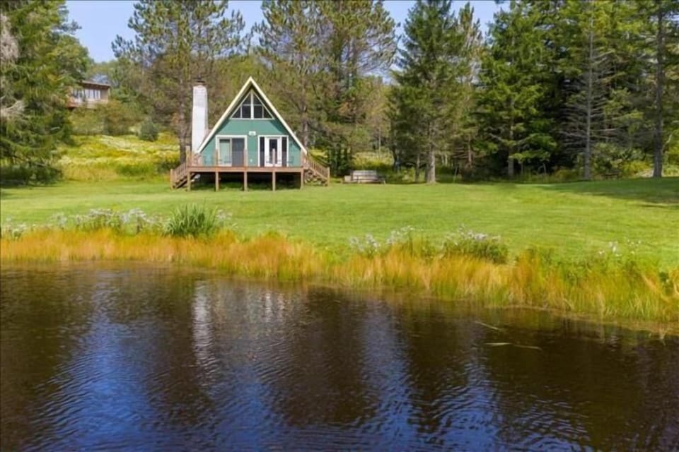 Summer Exterior View from Mirror Lake