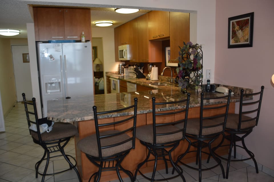 Seating for everyone to make memories reminiscing about plans for the day. 