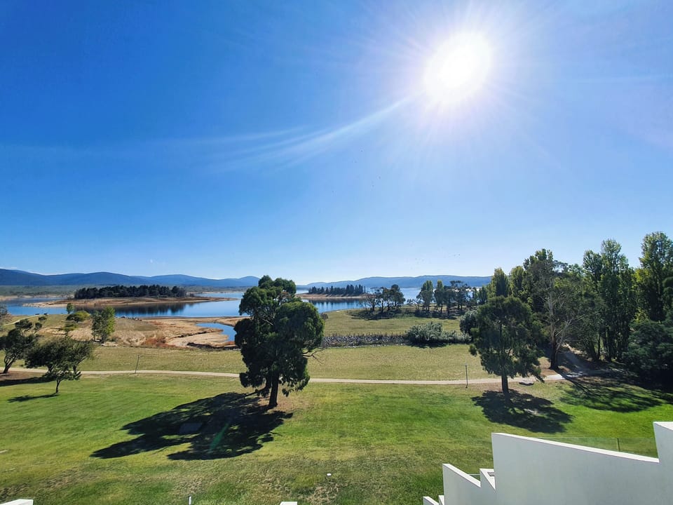 View from private balcony