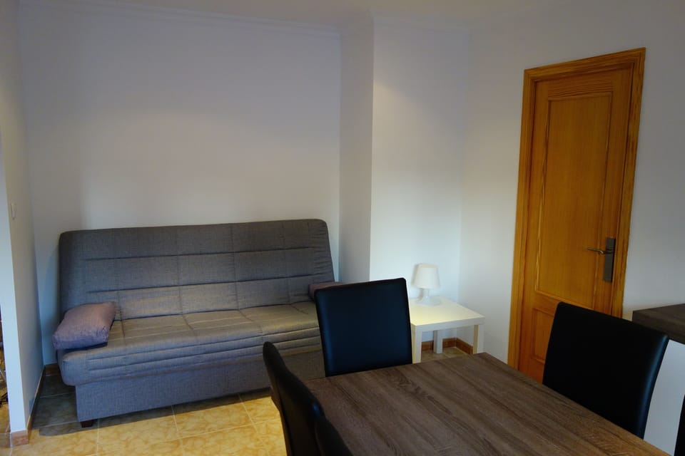 Sofa, can be converted to a 2 person bed in case needed