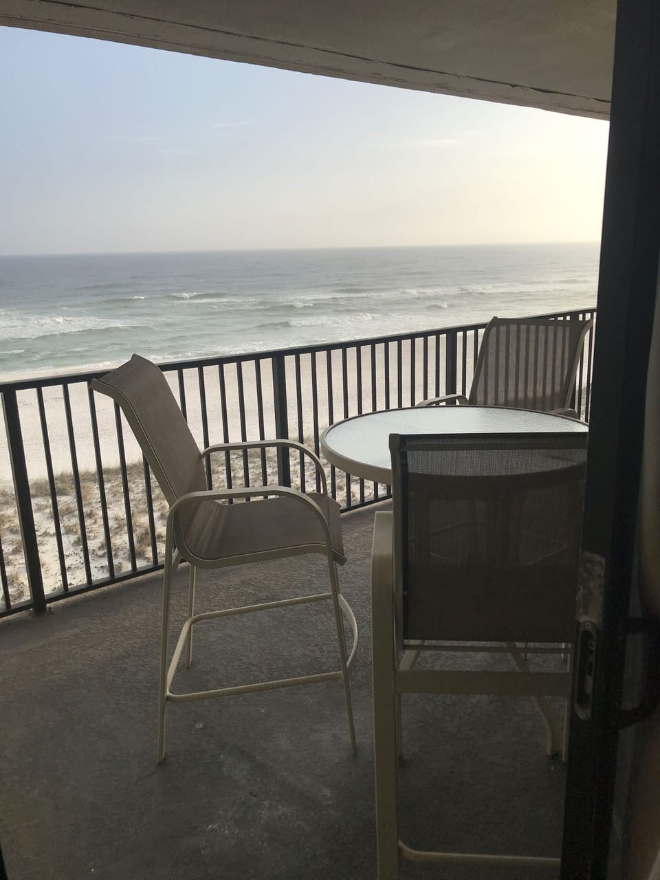 Outside balcony 