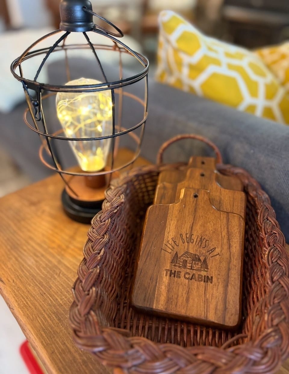 Thoughtful touches all over the cabin.