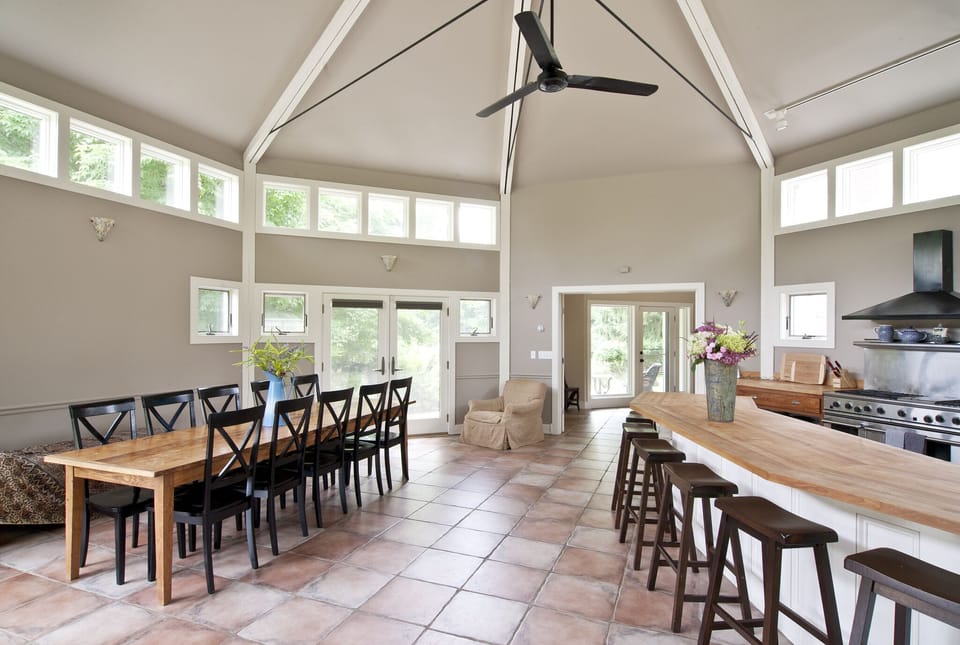 Kitchen and entry way