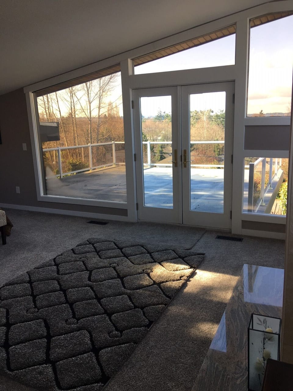 Master View West towards Mountains and Puget Sound