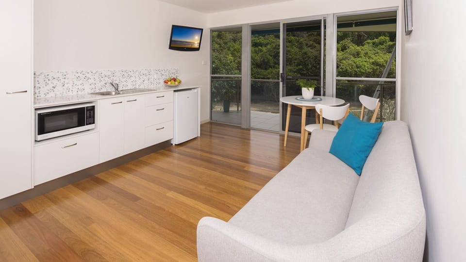 Kitchenette and  living area