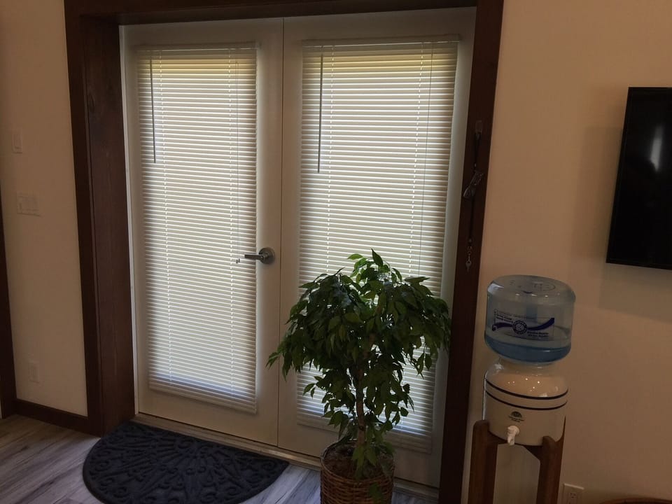 French Doors to Bike Path