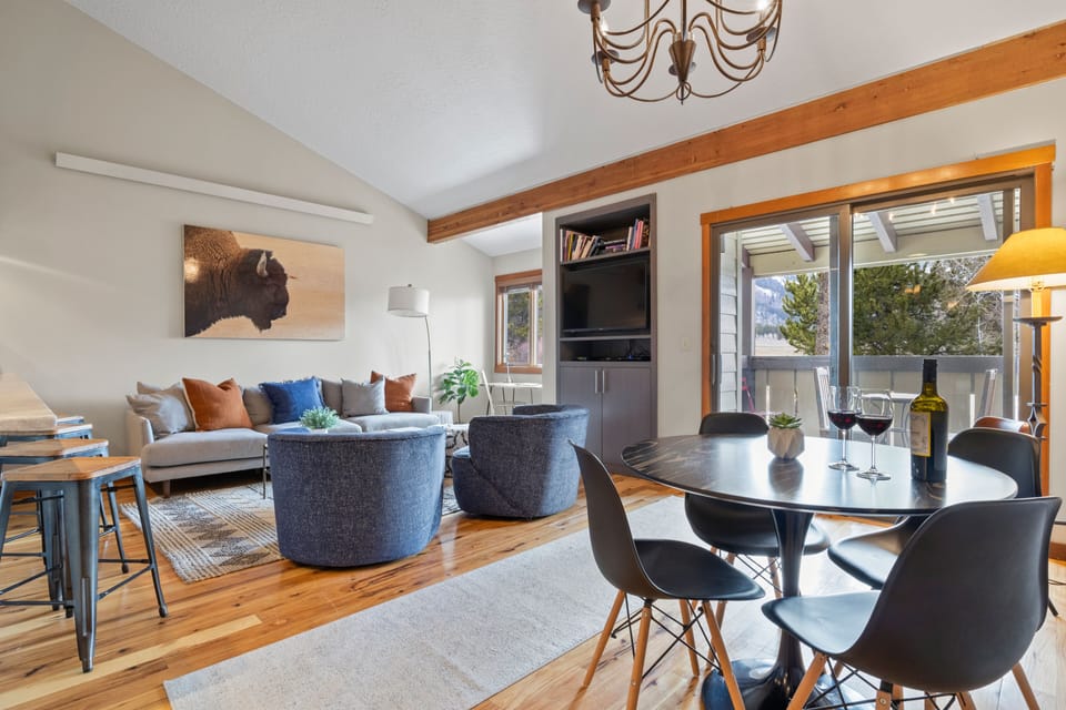 Dining Area and Living Room