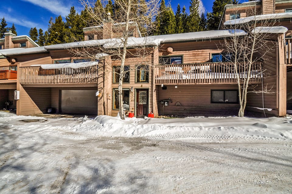 Exterior to the townhouse