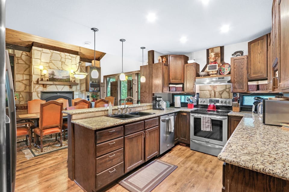Clutter Falls Main Kitchen
