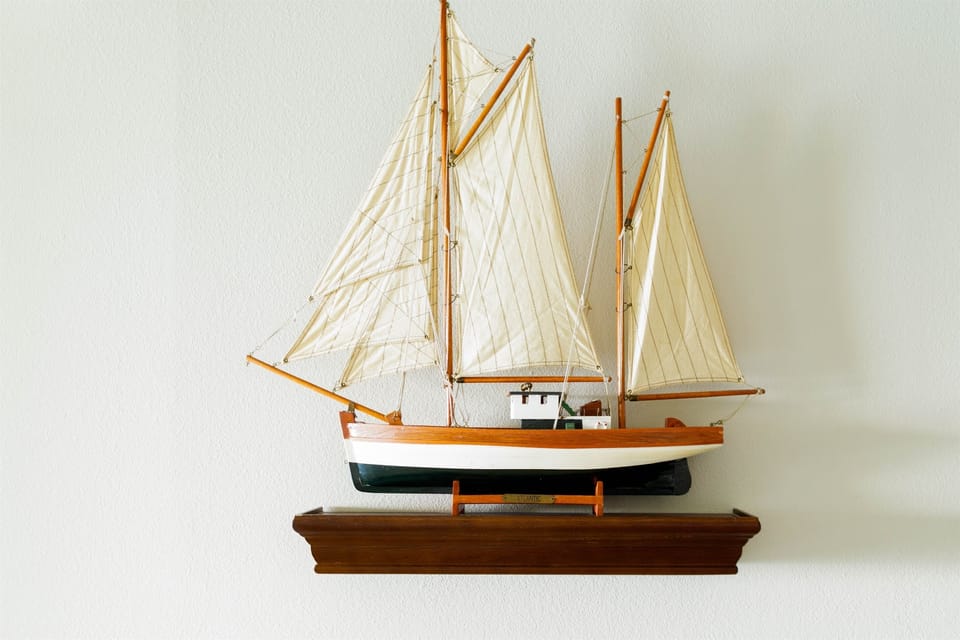 Nautical ship to sail away!