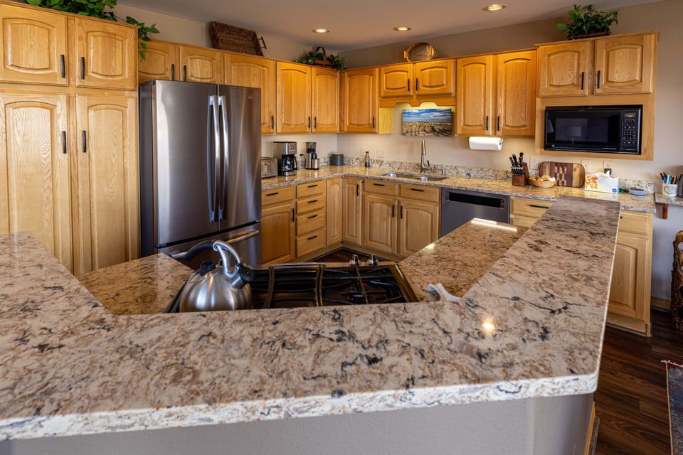 Recently remodeled kitchen and Great Room