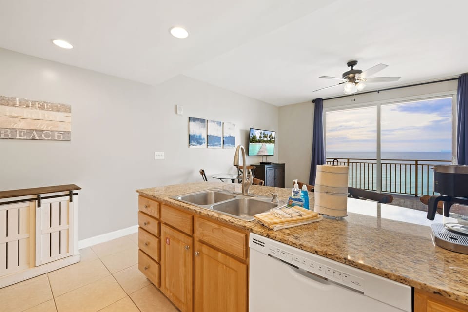 Amazing views from kitchen
