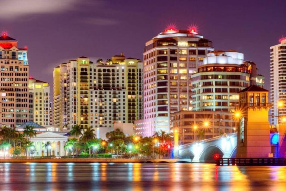 Beautiful downtown West Palm Beach.