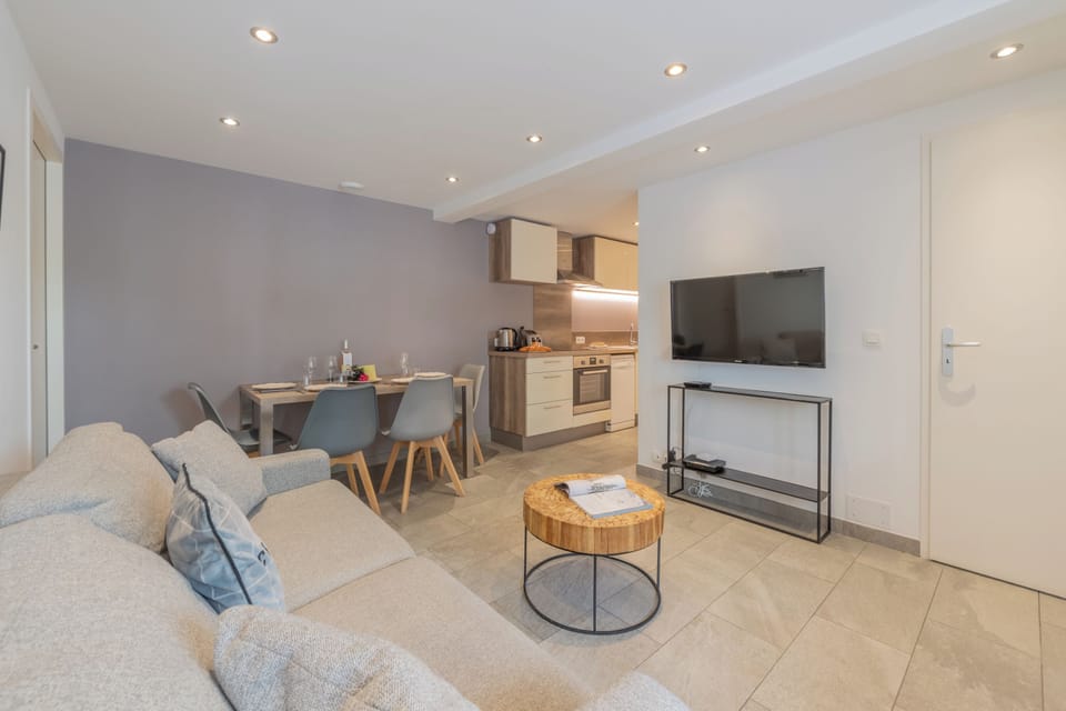 Living and dining room