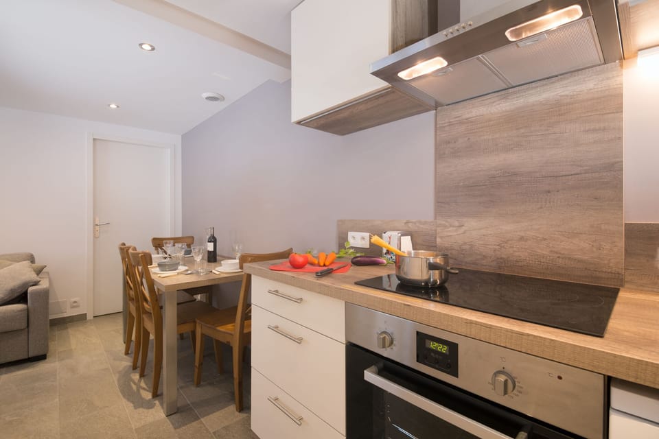 Kitchen and dining space
