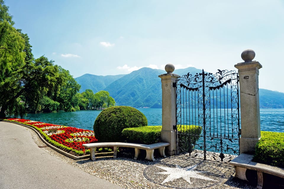 The iconic gate in the Ciani Park