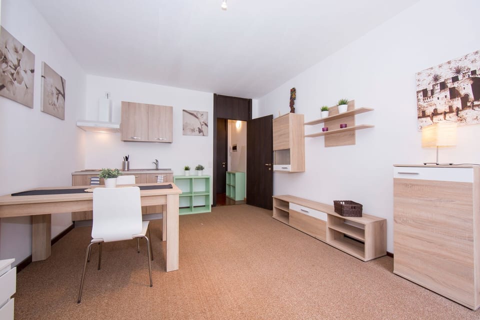 Living and dining room