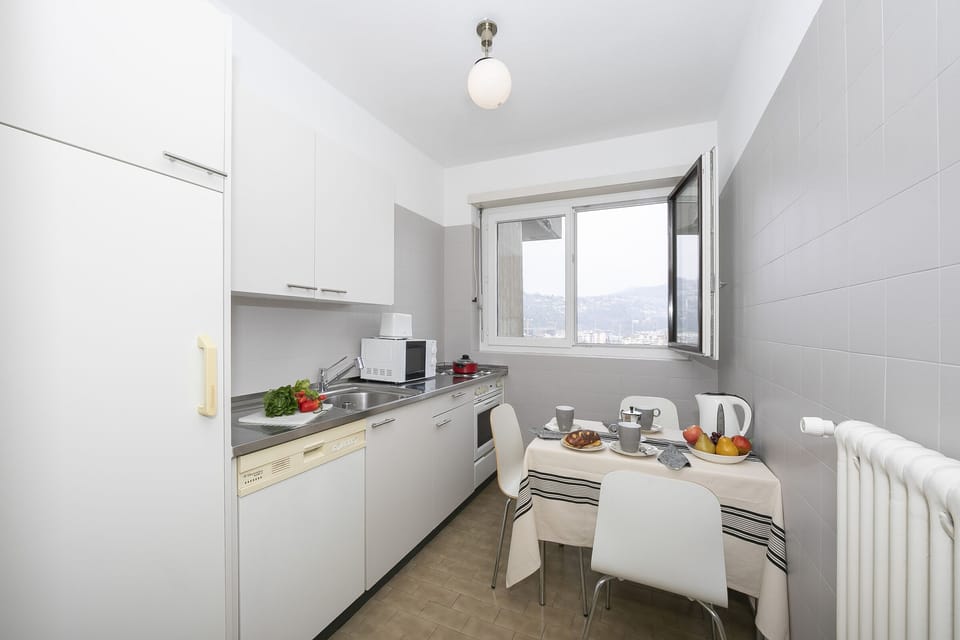 Kitchen and dining area