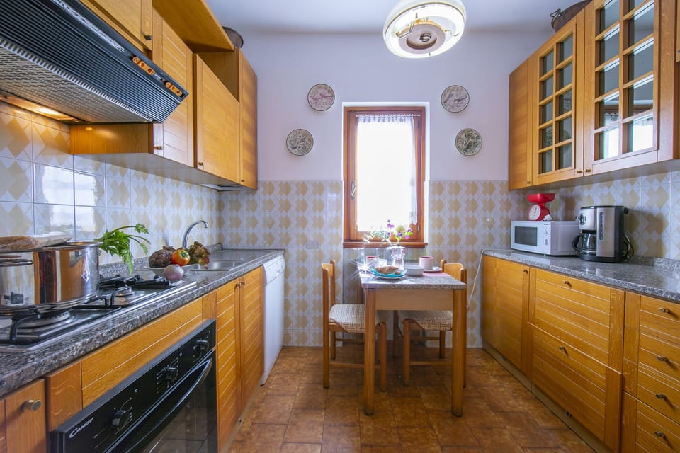 Kitchen and dining area