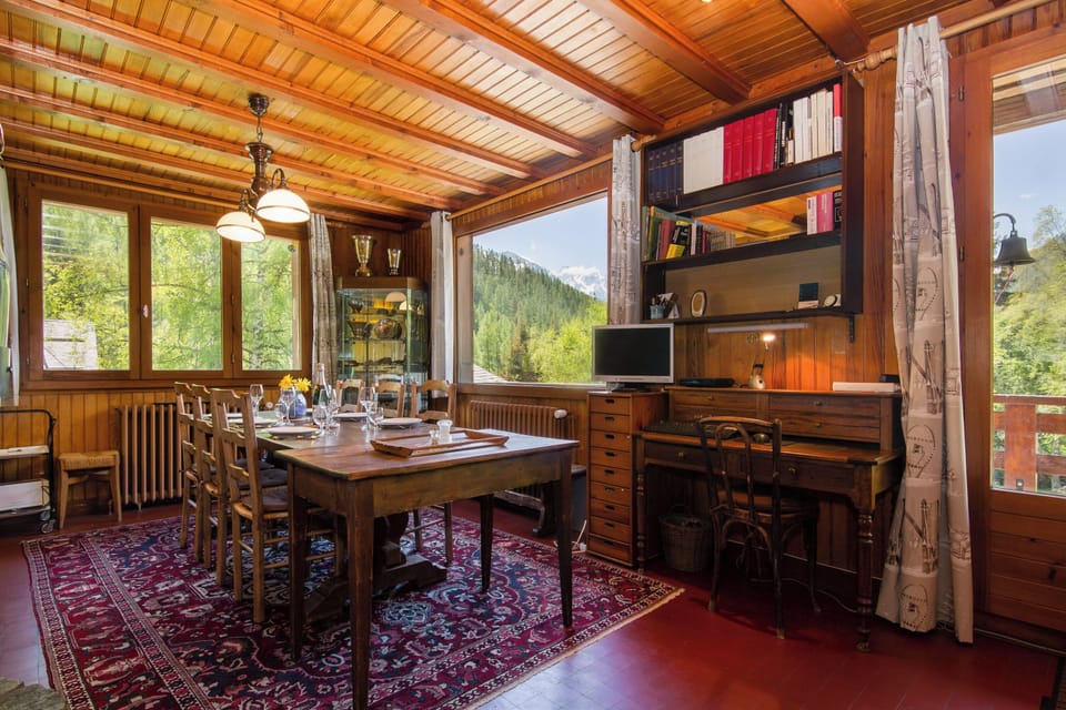 Dining area with great views