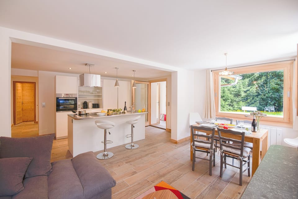 Wonderfully spacious open plan living room