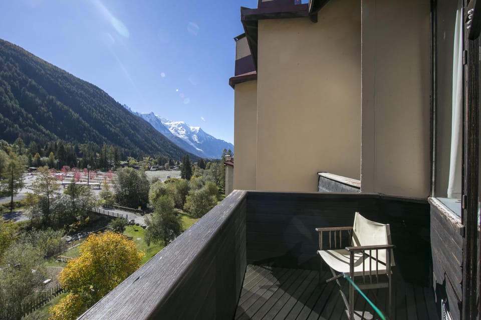 Private balcony with stunning view