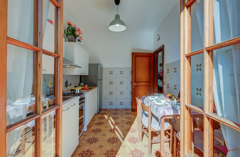Kitchen and dining area