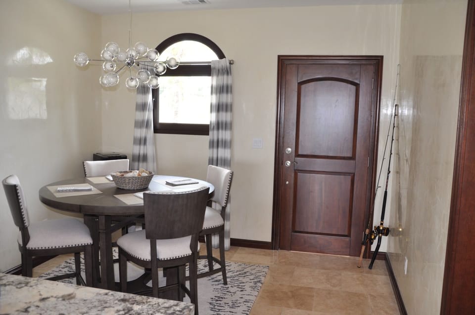 Dining room and front entrance