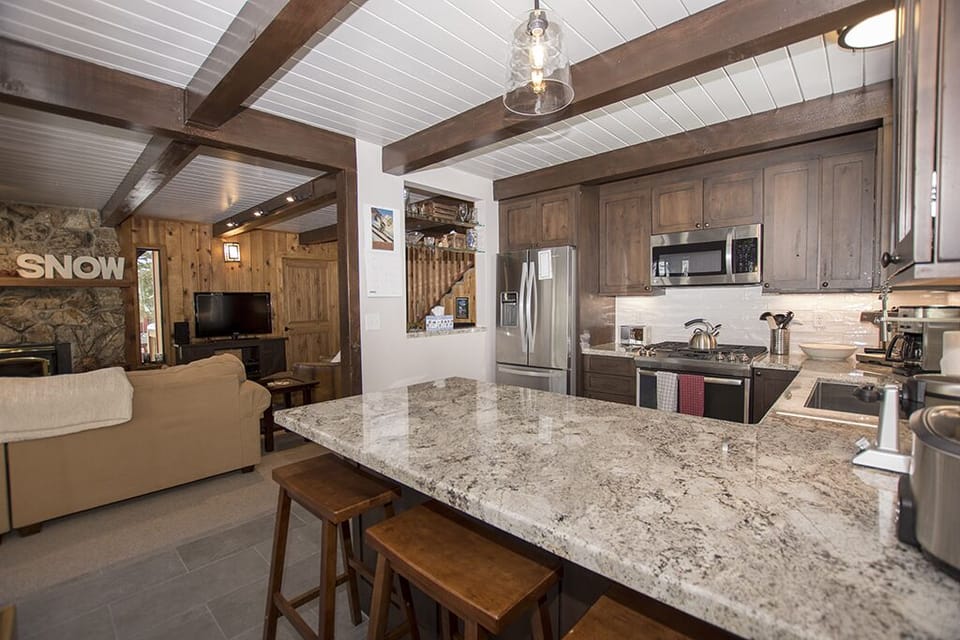 Edelweiss Kitchen and Living Area