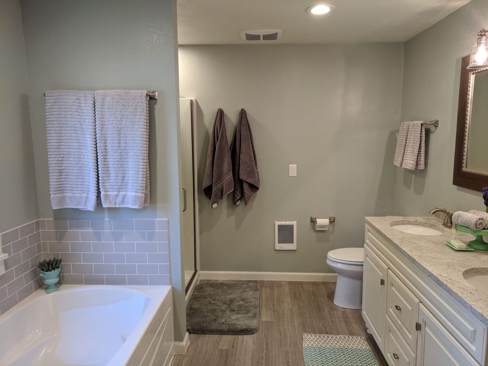 Master bathroom