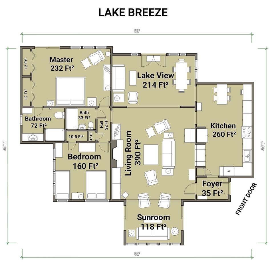 Lake Breeze Floorplan