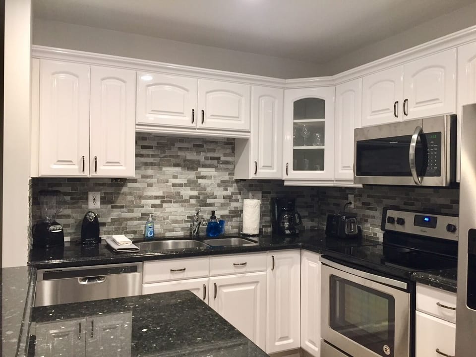 All brand new stainless appliances