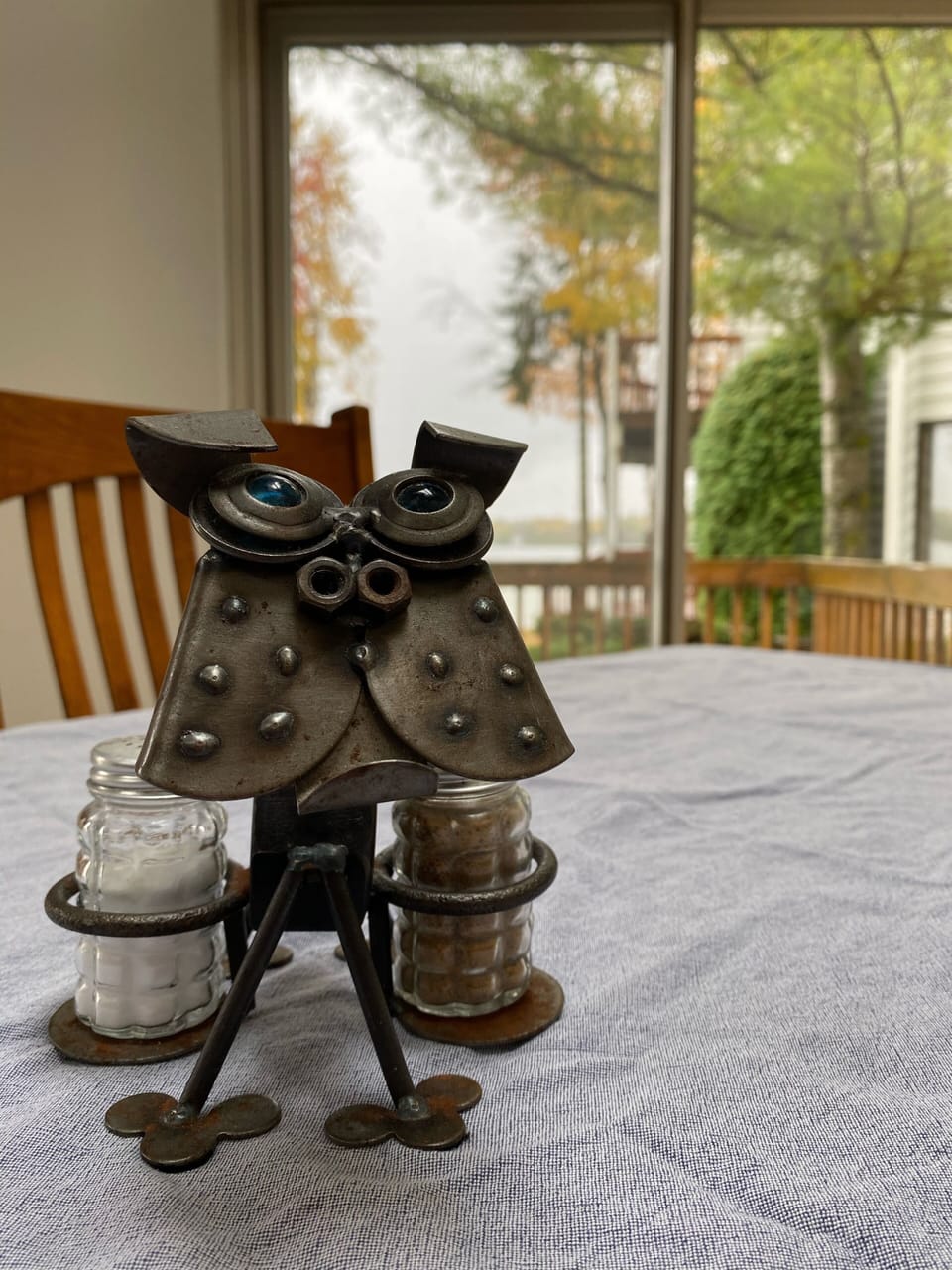 View from the kitchen table