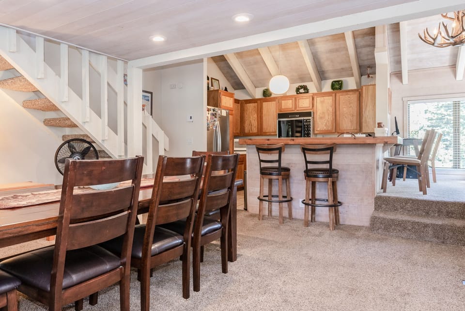 Dining room with table for 8