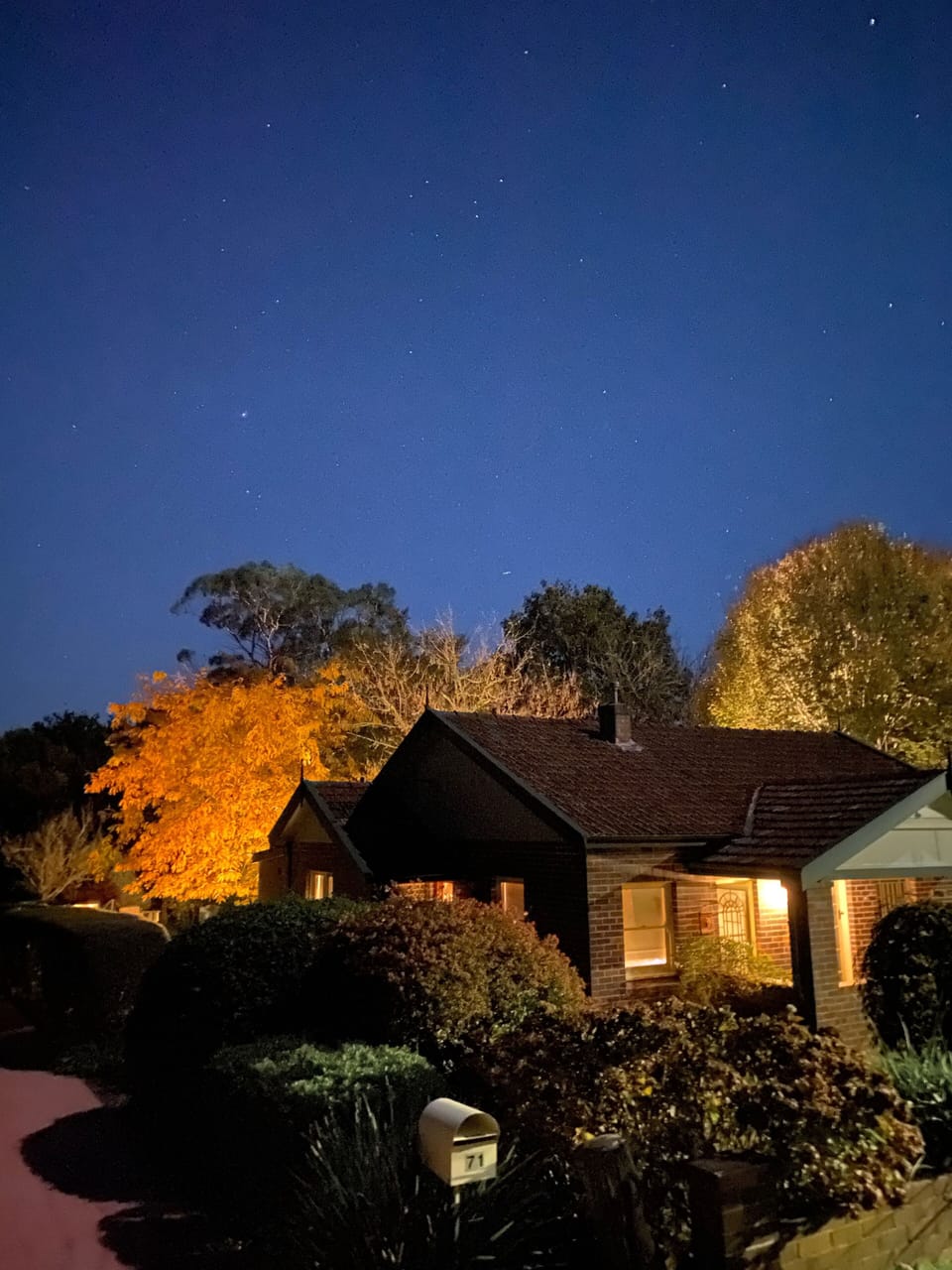  Night lights COPPIN cottage