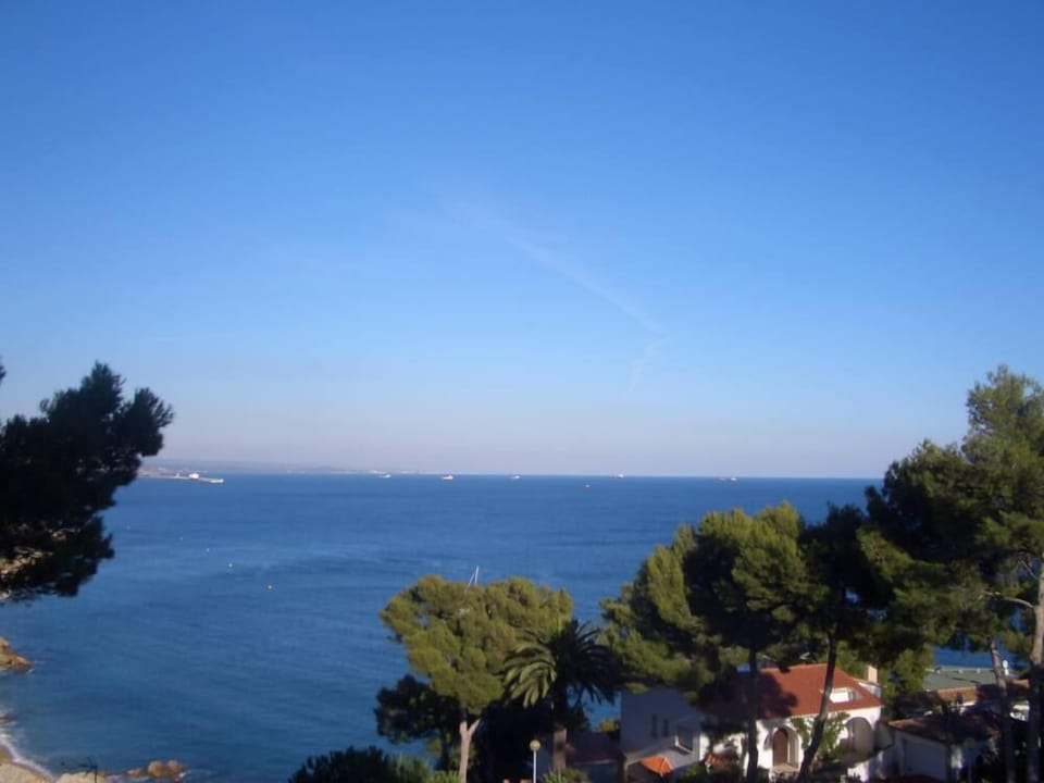 View of the terrace of the apartment