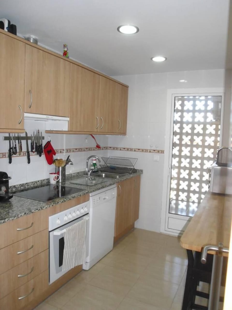 Very well equipped kitchen