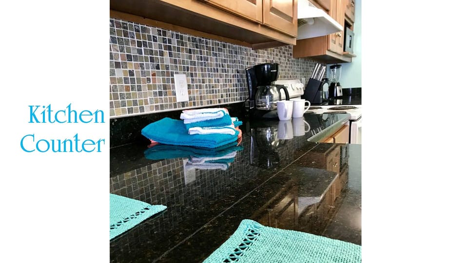 Kitchen, fully furnished.