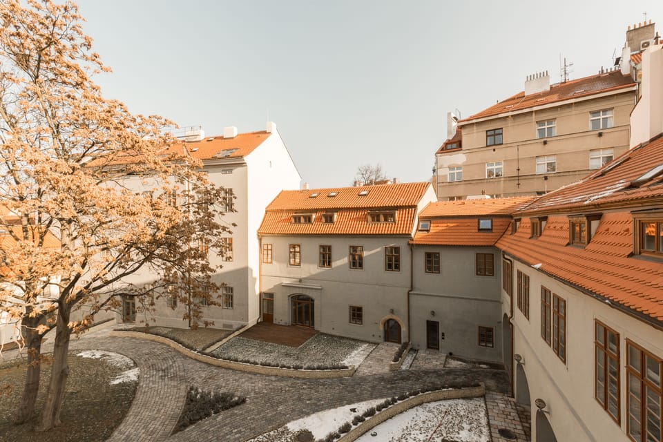 View to the other couryard