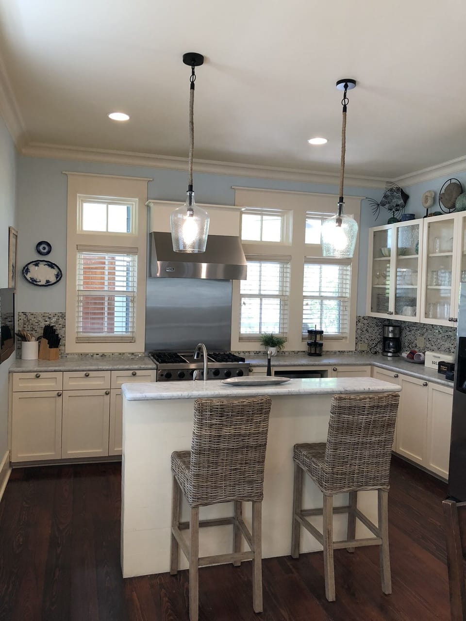Our kitchen, fully equipped for your use, just bring your cooking skills!