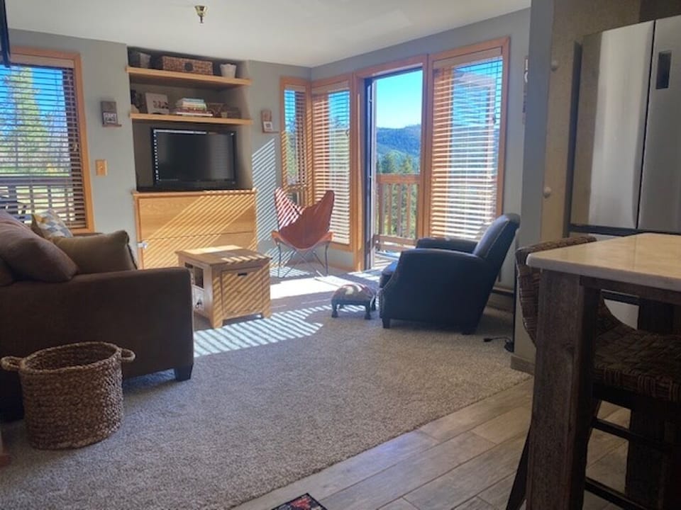 Living Area with Mountain Views